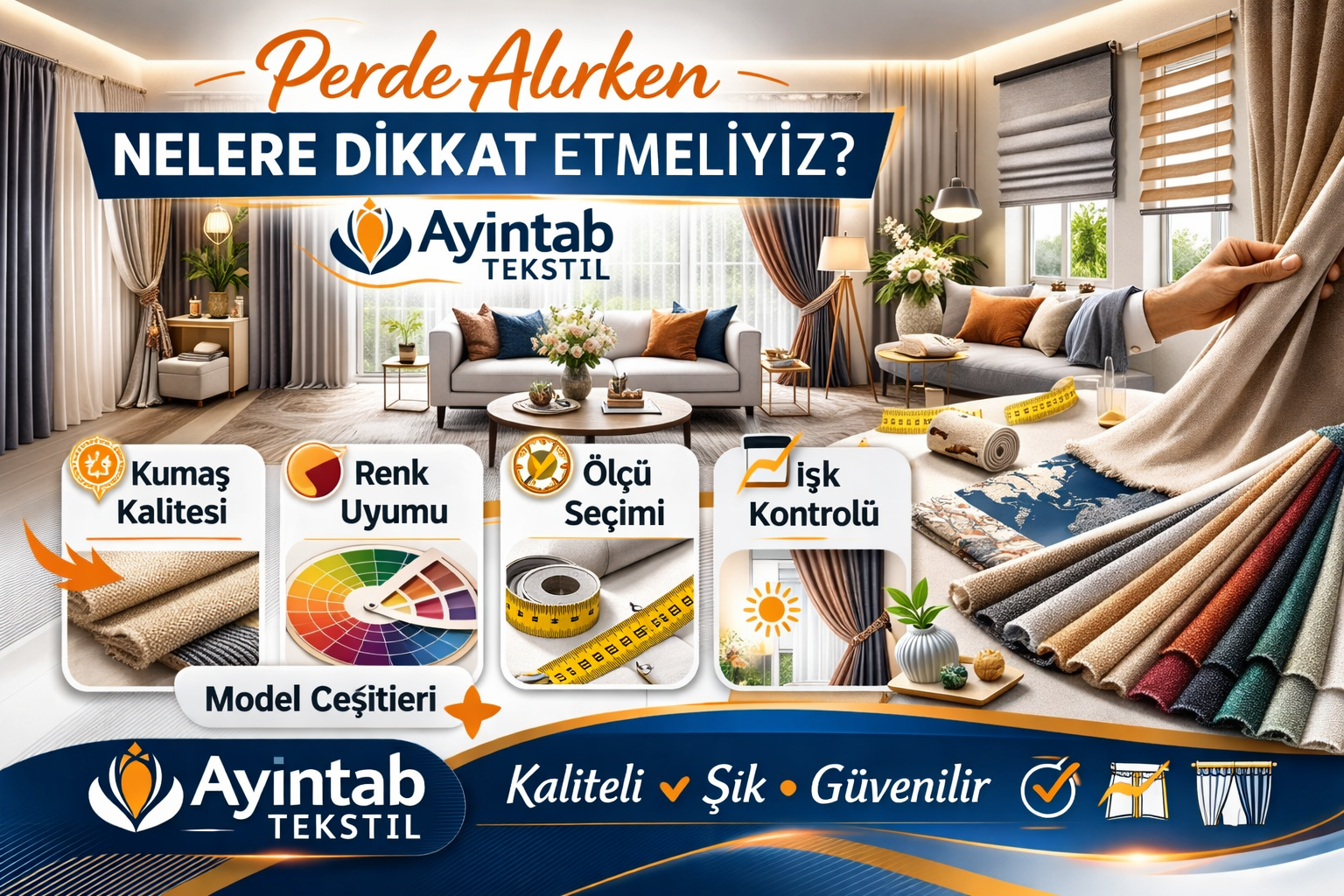 Perde Alırken Nelere Dikkat Etmeliyiz?